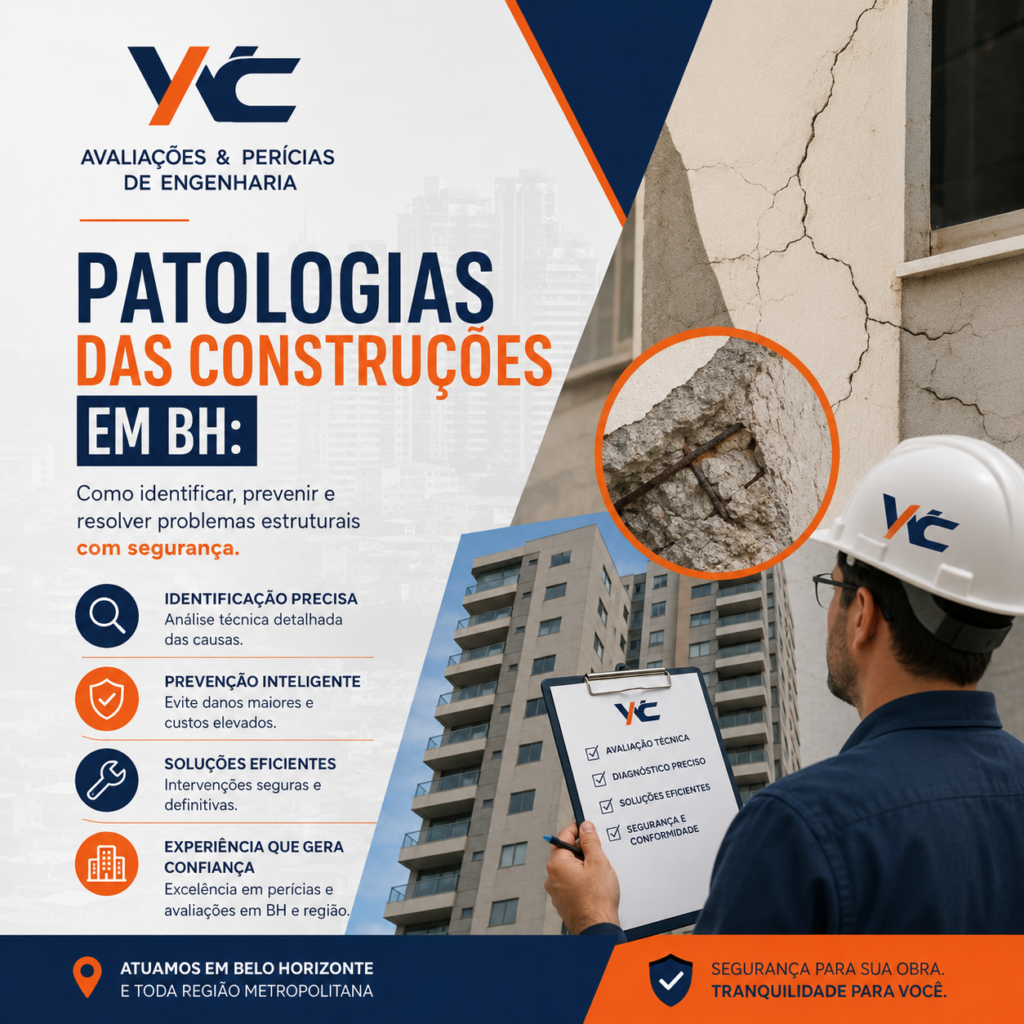 Patologias das Construções em BH como identificar, prevenir e resolver problemas estruturais com segurança