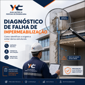 Diagnóstico de falha de impermeabilização Como identificar a origem e evitar danos estruturais