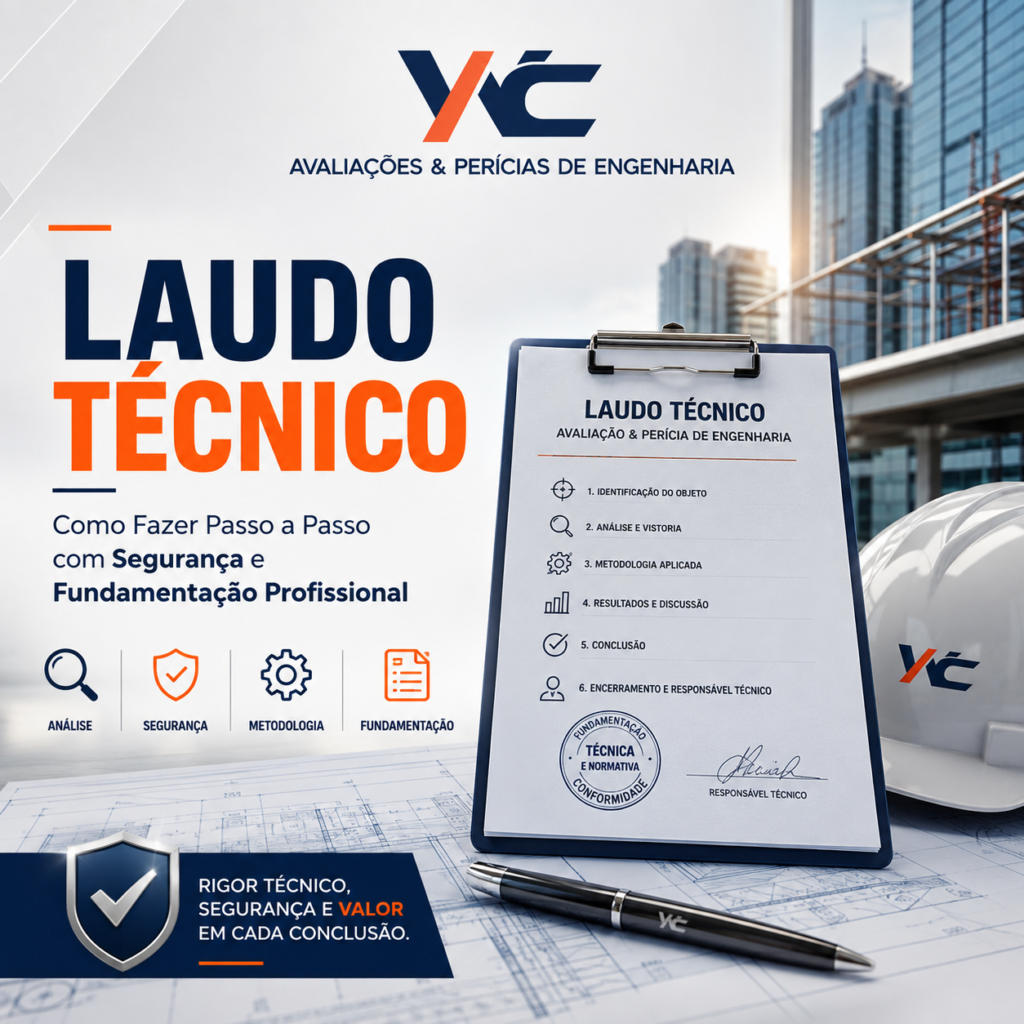 Laudo Técnico Como fazer passo a passo com segurança e fundamentação profissional