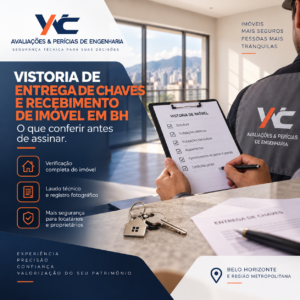 Vistoria de Entrega de Chaves e Recebimento de Imóvel em BH O Que Conferir Antes de Assinar